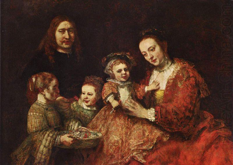Familienportrat, Rembrandt Peale